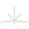 Ekena Millwork Alberta Architectural Grade PVC Gable Bracket, 84"W x 52 1/2"H x 2"D x 4"F, 15/12 Pitch GBP084X53X0204ALB00 - alternate 2
